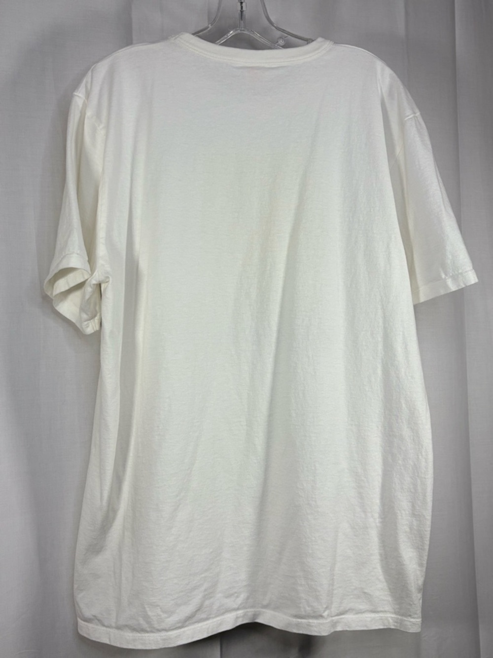 EUC Men’s Woodstock Peanuts Graphic Tee - Cotton White with Yellow Print Sz XL - Picture 7 of 7